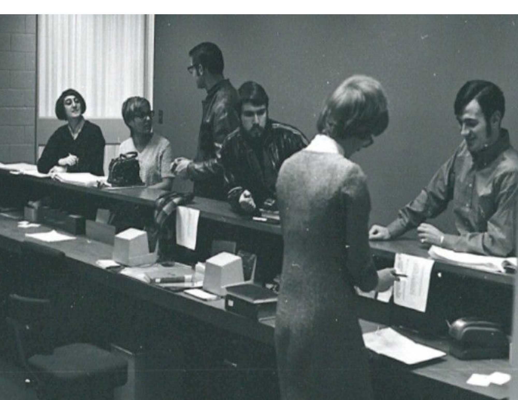 Circulation Desk 1970