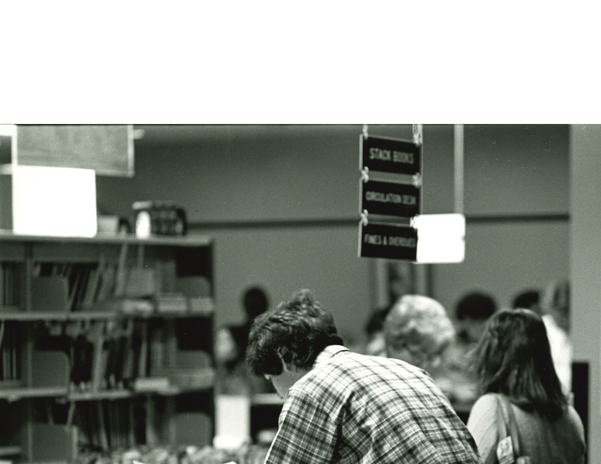 Circulation Desk 1980