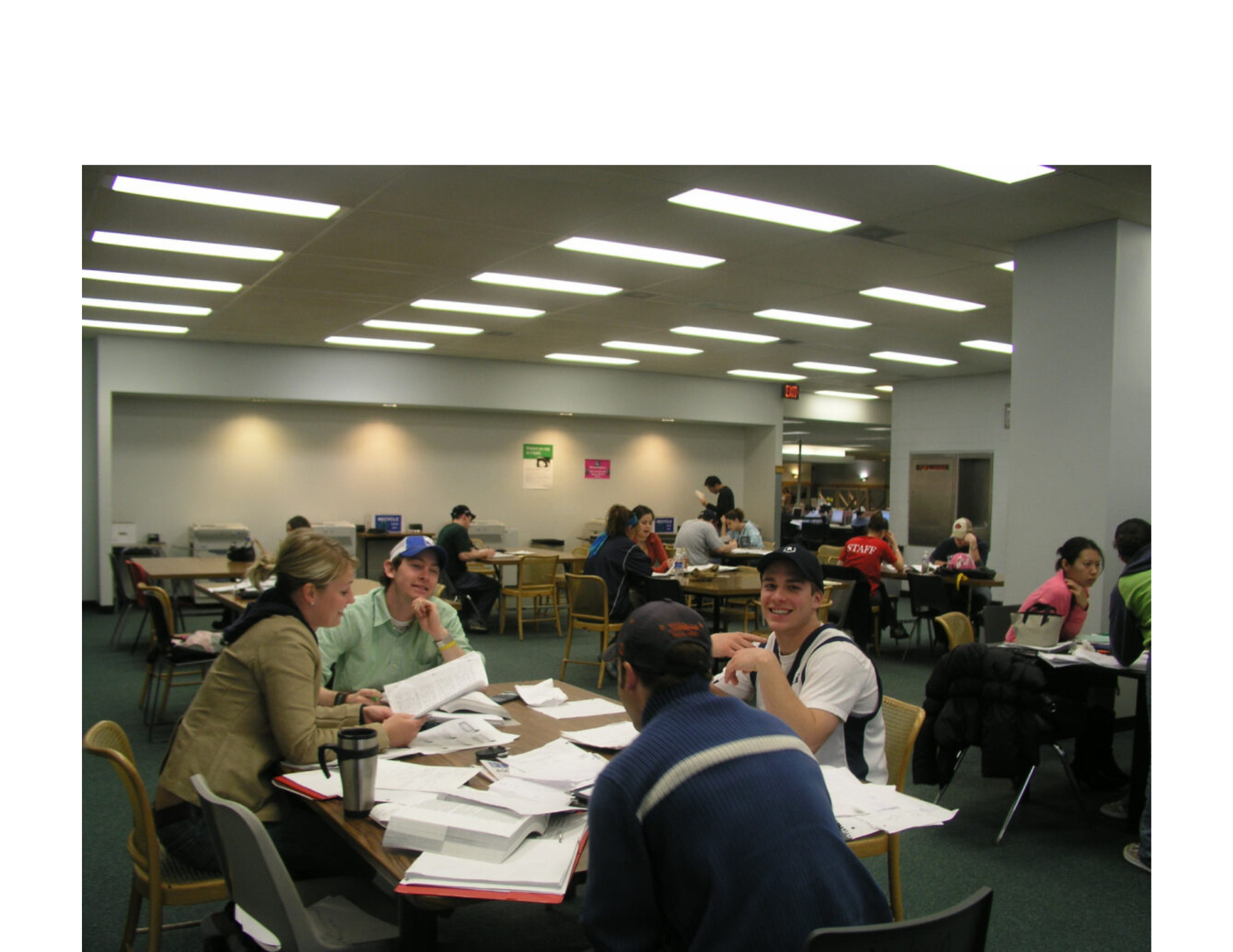 Photocopiers and group study in 2005